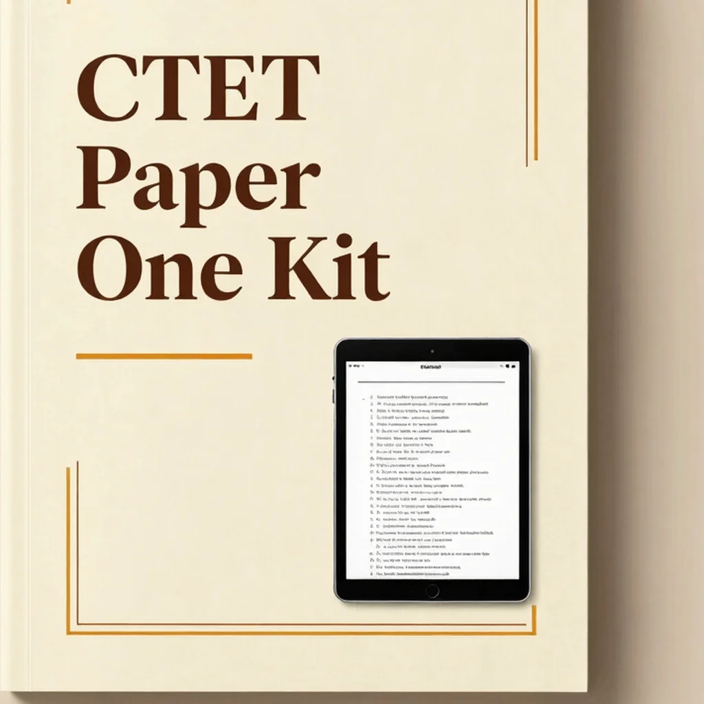 CTET Paper One Kit