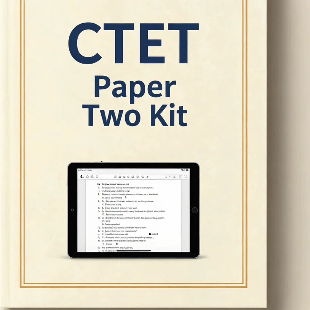 CTET Paper Two Kit