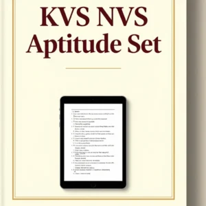 KVS NVS Aptitude Set