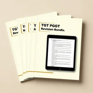 TGT PGT Revision Bundle
